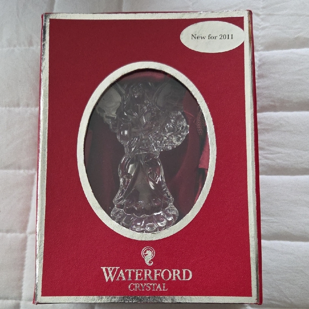 Waterford Crystal Angel Ornament 2011